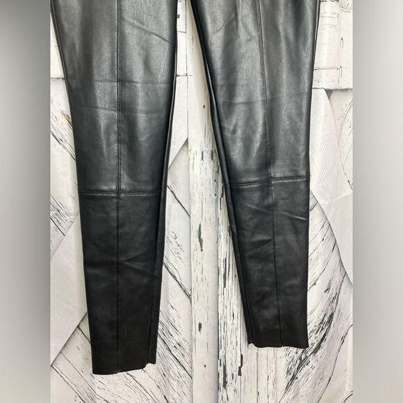 TopShop Faux Leather Skinny Pants 8 - Picture 3 of 8